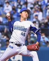 力投するＤｅＮＡ・京山将弥＝横浜（撮影・金田祐二）