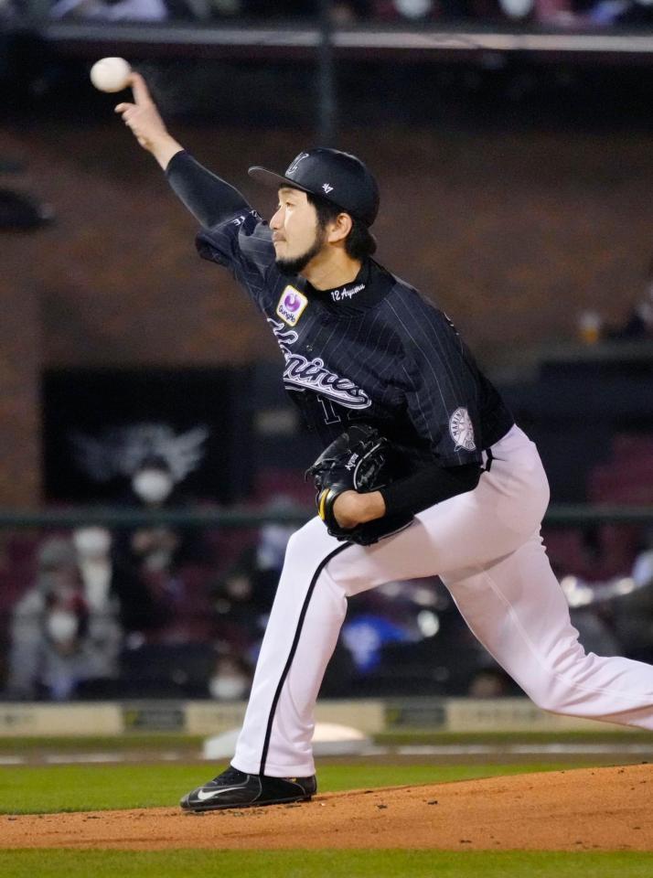 楽天戦に先発した石川