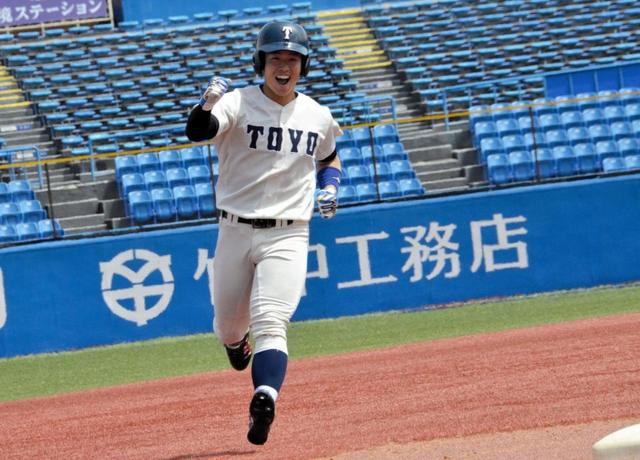 東洋大 橋本吏が公式戦初アーチ 出場機会アップへアピール 野球 デイリースポーツ Online