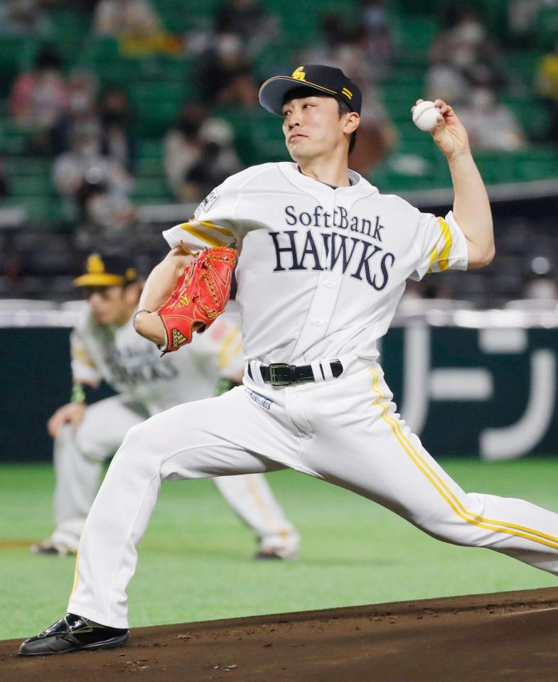 　楽天戦に先発した和田