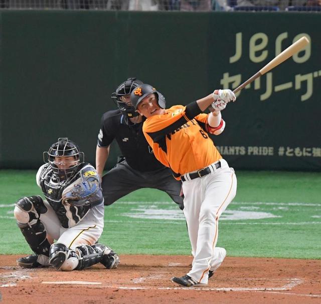 巨人が猛攻 坂本勇の特大２ランで６ ０ 打った瞬間に確信の一撃 野球 デイリースポーツ Online