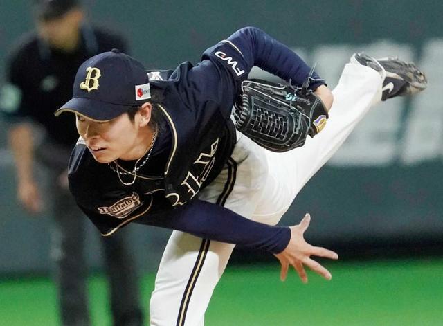 オリ４連勝　山岡やっと初星！今季５度目先発、８回１失点「いつもより早いんで」