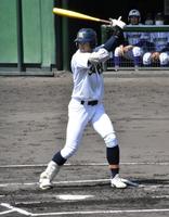 　高校から始めた左打席で躍動する神戸弘陵・時沢健斗