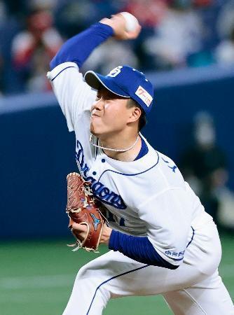 中２-０広（９日）柳が８回２安打無失点