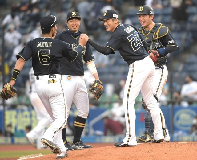 オリックス・能見１５００Ｋ達成　史上最年長タイ４１歳１１カ月で