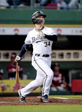 　相性のいい球場で通算１００号本塁打を狙う吉田正