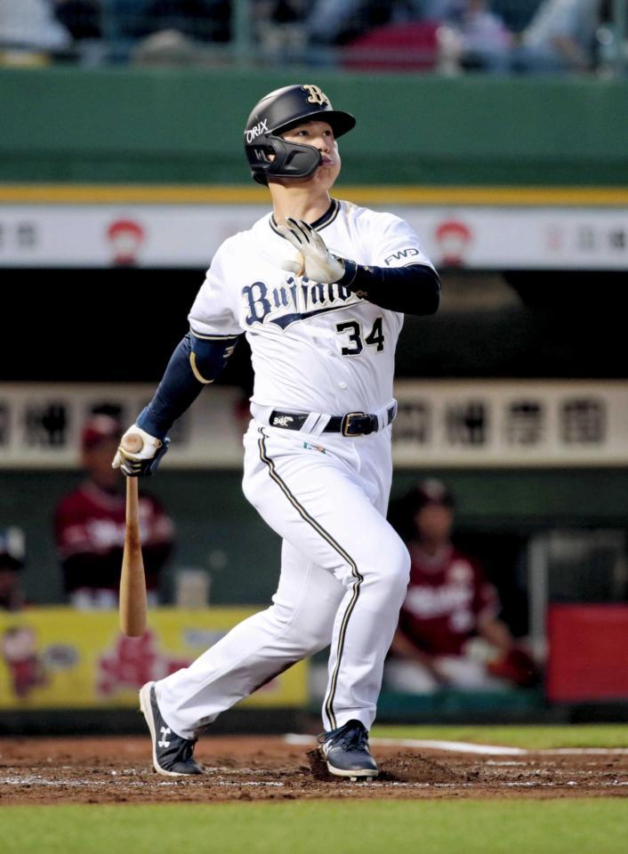 　相性のいい球場で通算１００号本塁打を狙う吉田正