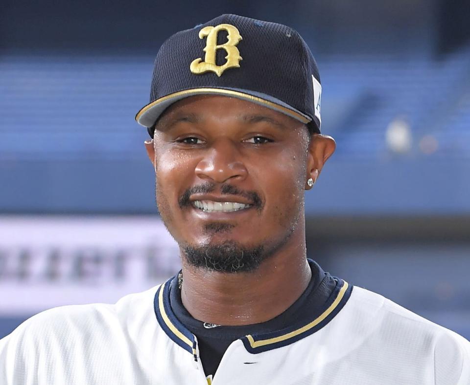 早い者勝ち！ アダム ジョーンズ選手 直筆サイン色紙 オリックス