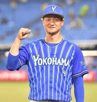 　９回、勝ち越し打を放った大和（撮影・伊藤笙子）