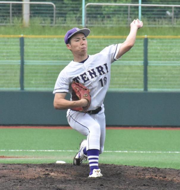 天理大が関西国際大に先勝 優勝へ望みつなぐ 阪神大学野球 野球 デイリースポーツ Online