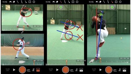 　ロッテがマリーンズ・ベースボール・アカデミーでムービーレッスンを実施（球団提供）