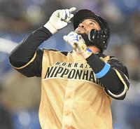 ６回、来日初本塁打を放ったロドリゲス（撮影・伊藤笙子）