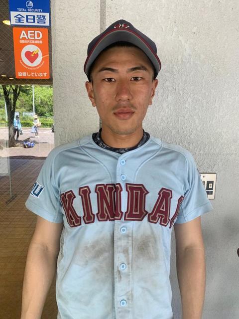 就活中の近大・片岡　最終面接の日程変更で首位打者獲得　関西学生野球リーグ