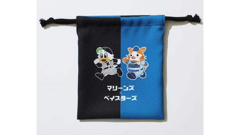 マリーンズ×ベイスターズコラボグッズを受注発売するロッテ（球団提供）