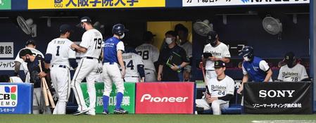 　１２連勝ならず。ガックリのオリックスベンチ