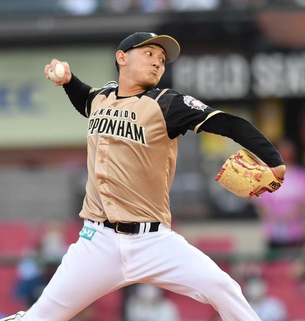 日本ハム・立野にプロ初勝利の権利　マー君との投げ合い「必死に投げました」５回無失点