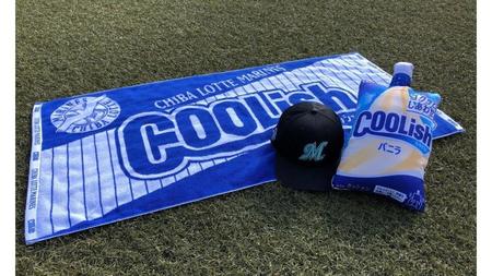 マリーンズ×クーリッシュ　オリジナルグッズ（球団提供）