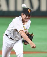 　広島戦に先発した巨人・菅野