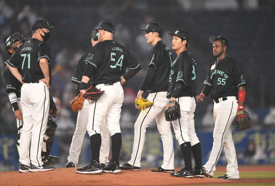 ロッテ 佐々木朗希は５回４失点 ボールが先行してしまい 本拠地初白星お預け 野球 デイリースポーツ Online