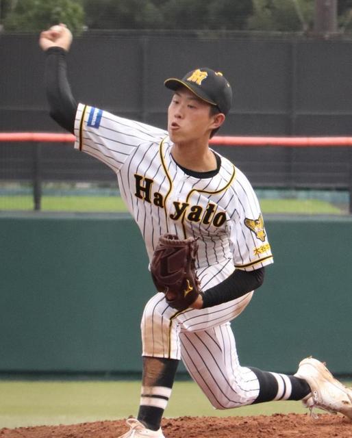 虎ユニの横浜隼人・辻永虎王 虎の申し子や！中断なんの５回０封/野球/デイリースポーツ online