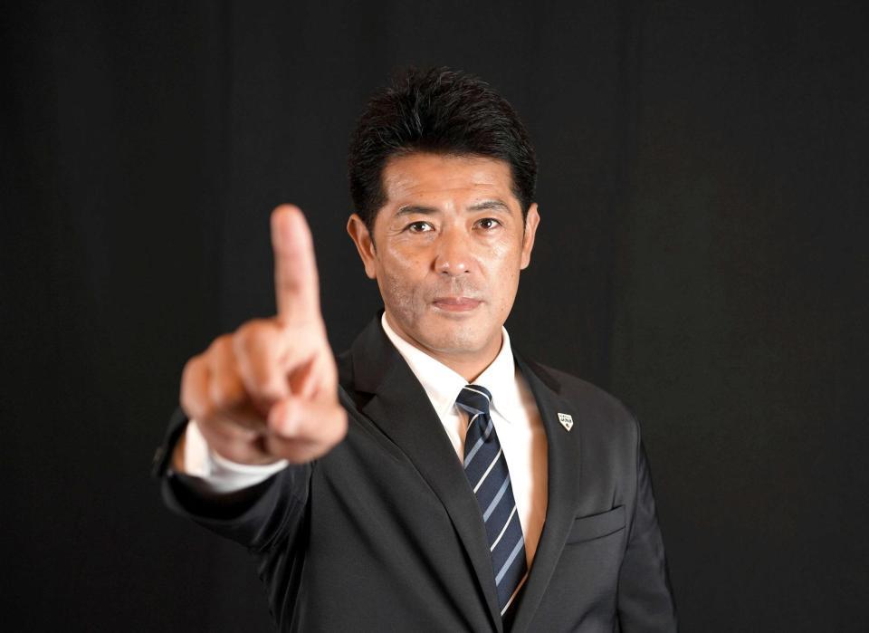 　悲願の金メダルへ、チーム一丸を強調した侍ジャパン・稲葉監督（撮影・伊藤笙子）