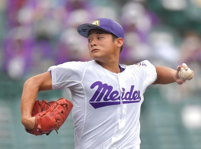 愛工大名電のエース田村俊介 二刀流 でプロへ 敗戦も 次のステージに生かせる 野球 デイリースポーツ Online