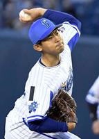 ヤクルト戦に先発したＤｅＮＡ・今永＝ハードオフ新潟