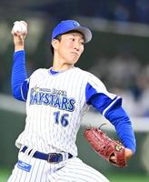 力投する大貫＝東京ドーム（撮影・飯室逸平）