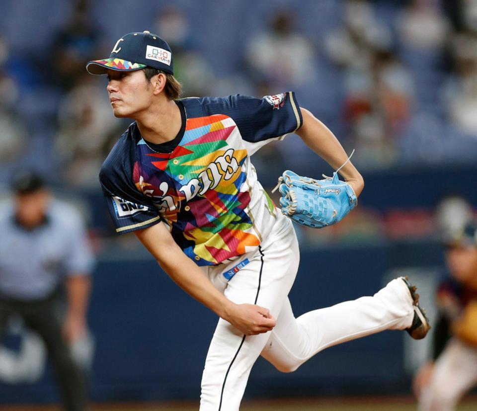 オリックス戦に先発した今井＝京セラドーム