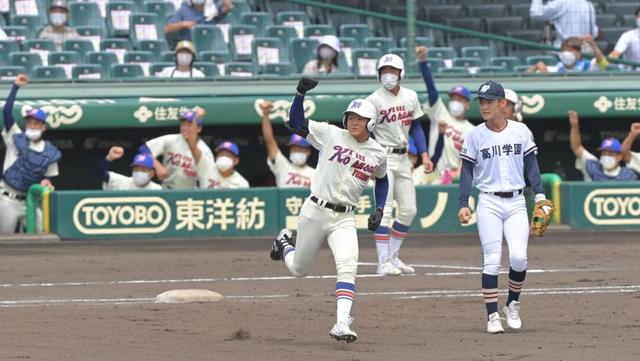神戸国際大付が初の夏２勝で１６強！阪上が１４３球完投　打っても本塁打＆決勝打