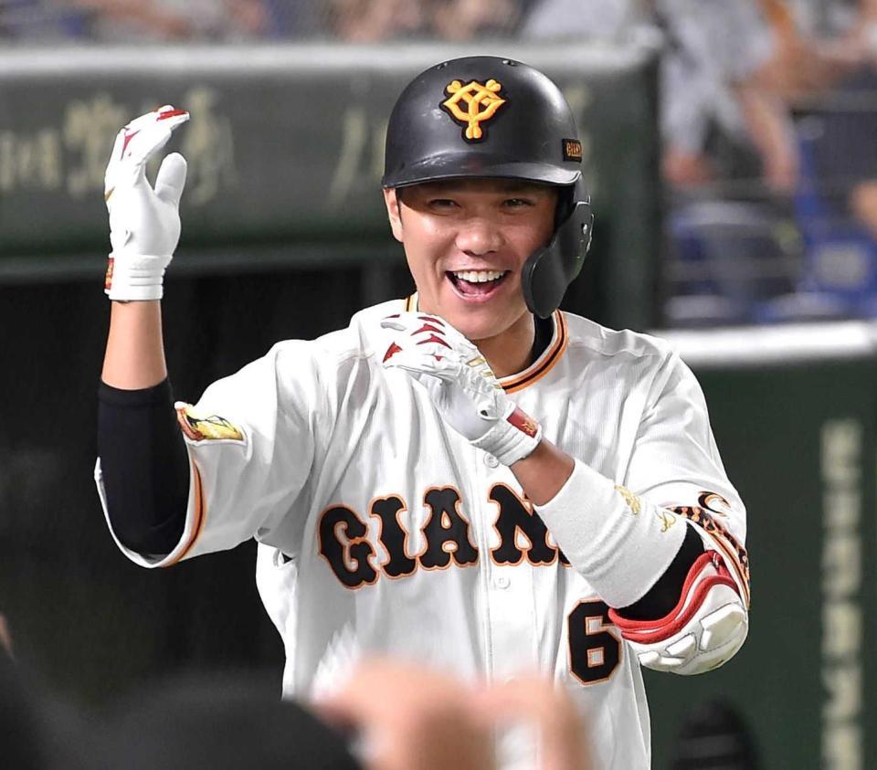 巨人 坂本 松井超え通算８９０打点 球団歴代７位 金メダル同僚 森下から先制ソロ 野球 デイリースポーツ Online