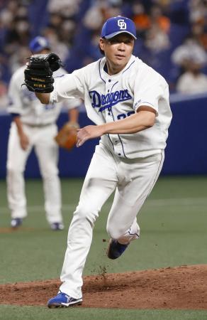中4-1巨(27日)大野雄、6月以来の4勝目