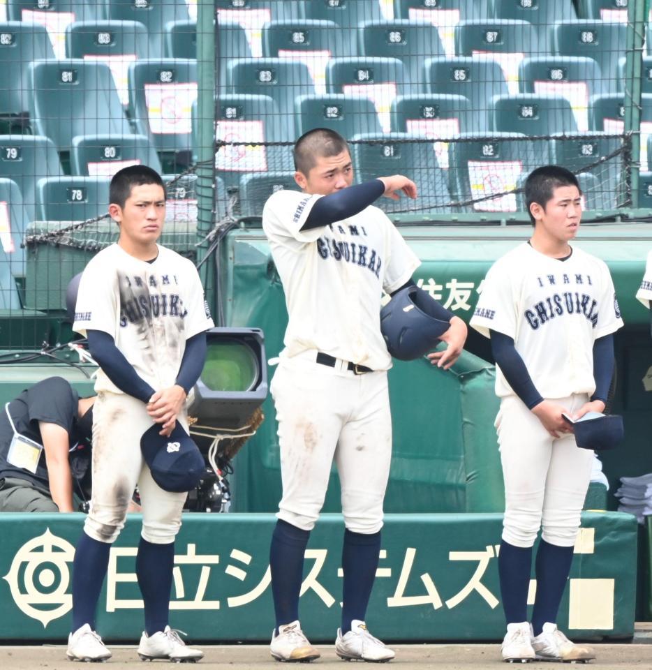 石見智翠館 智弁和歌山に完敗も九回に意地1点 18年ぶり4強