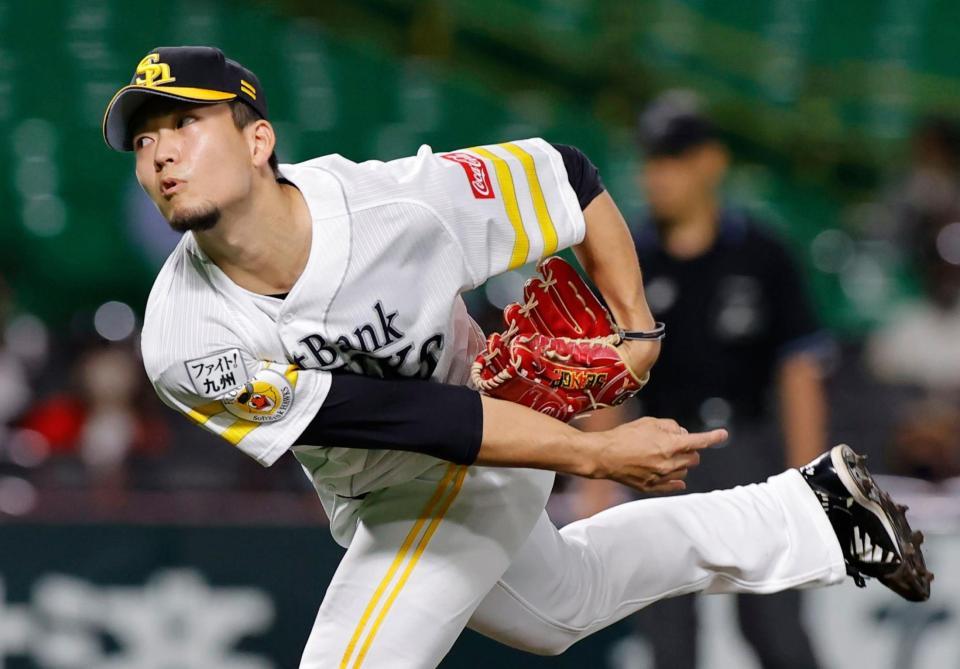 　楽天戦に先発した千賀