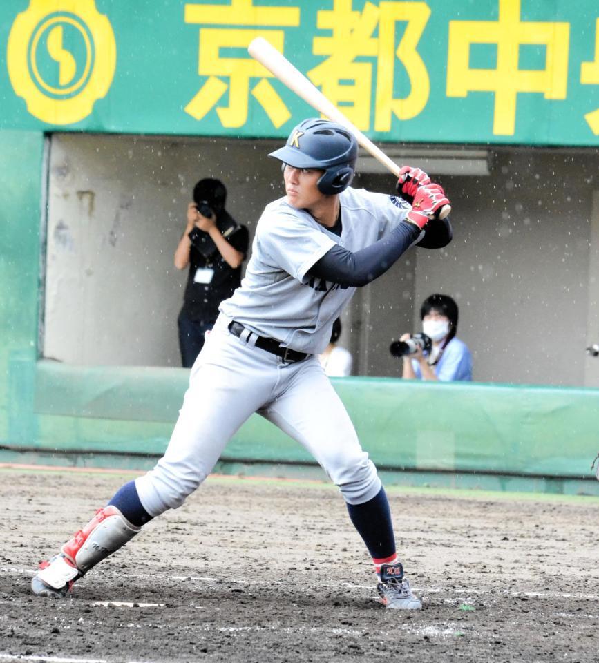 プロ志望届を提出した野口（撮影・永井優花）