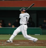 　０９年４月９日日本一の翌年－開幕２７打席目の初Ｈを放った栗山