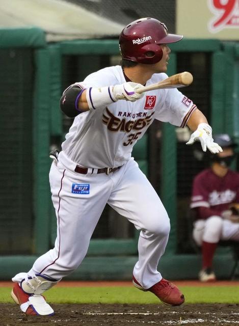 楽天・島内リーグトップ快走77打点 首位追走2・5ゲーム差