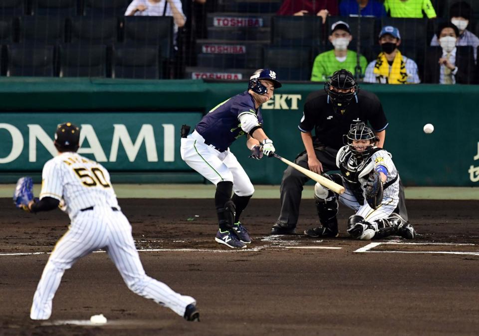 ヤクルト 青柳対策がいきなり的中 坂口 青木で先制点奪う 野球 デイリースポーツ Online