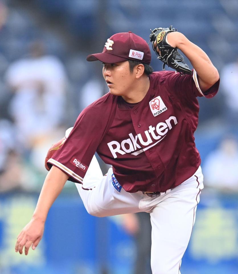 　力投する楽天・石橋＝ＺＯＺＯマリンスタジアム（撮影・高石航平）