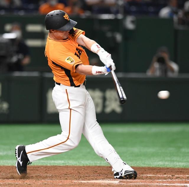 巨人・ハイネマン、来日初タイムリー「すごくうれしい」