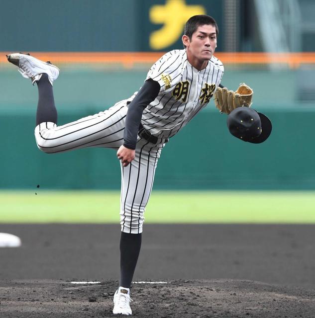 MAX157キロ右腕 ノースアジア大明桜・風間がプロ志望届を提出