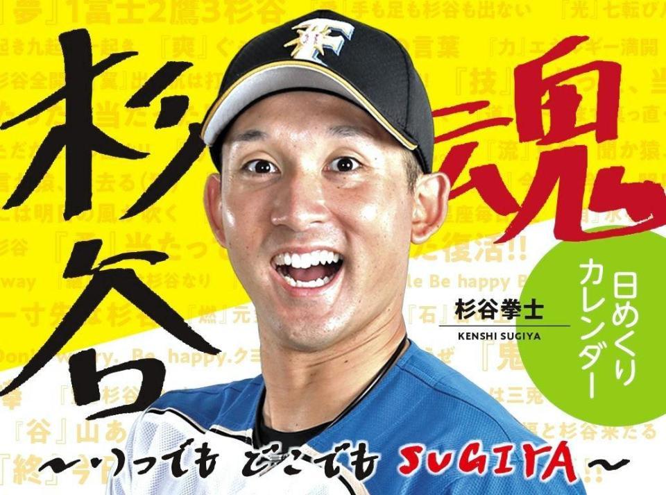 日本ハム 杉谷の日めくりカレンダー 即日完売 受け緊急追加販売 野球 デイリースポーツ Online