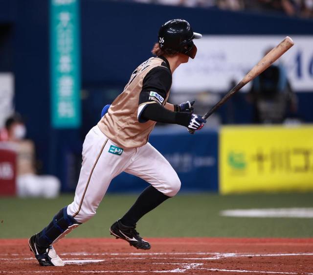 日本ハム 浅間がチーム２８イニングぶりタイムリー 腹斜筋を意識して打ちました 野球 デイリースポーツ Online