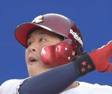 　決意をにじませた浅村