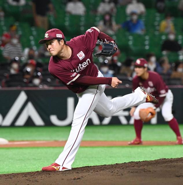 ３位楽天快勝　４位ソフトバンクと４差　先発滝中は６回無失点９勝目