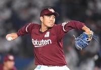 力投する楽天の先発・則本昂大＝ＺＯＺＯマリン（撮影・開出牧）