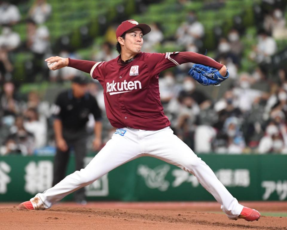 西武戦に先発した岸