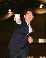 　オリックスに１位で指名された東北福祉大・椋木蓮（撮影・高石航平）