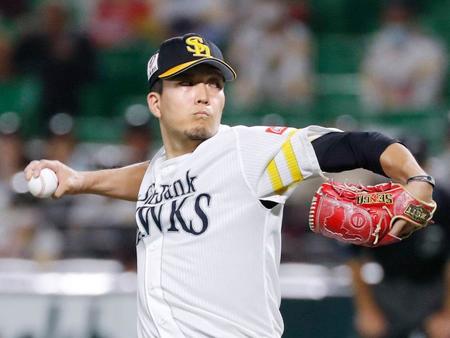 ロッテ戦に先発した千賀