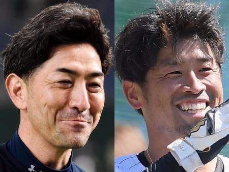 　Ｇ．Ｇ．佐藤氏（左）と清田育宏氏